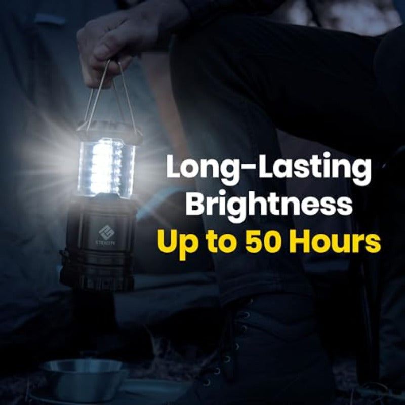 2 Pack Eticiency LED Flashlight & Lantern - Super Bright 395LM Tactical Flashlight with USB Charging, 30H Runtime, Emergency Power Bank, Compact & Portable with Hanging Hook, USB-Powered (Batteries Not Included) for Camping, Power Outages, Indoor/Outdoor