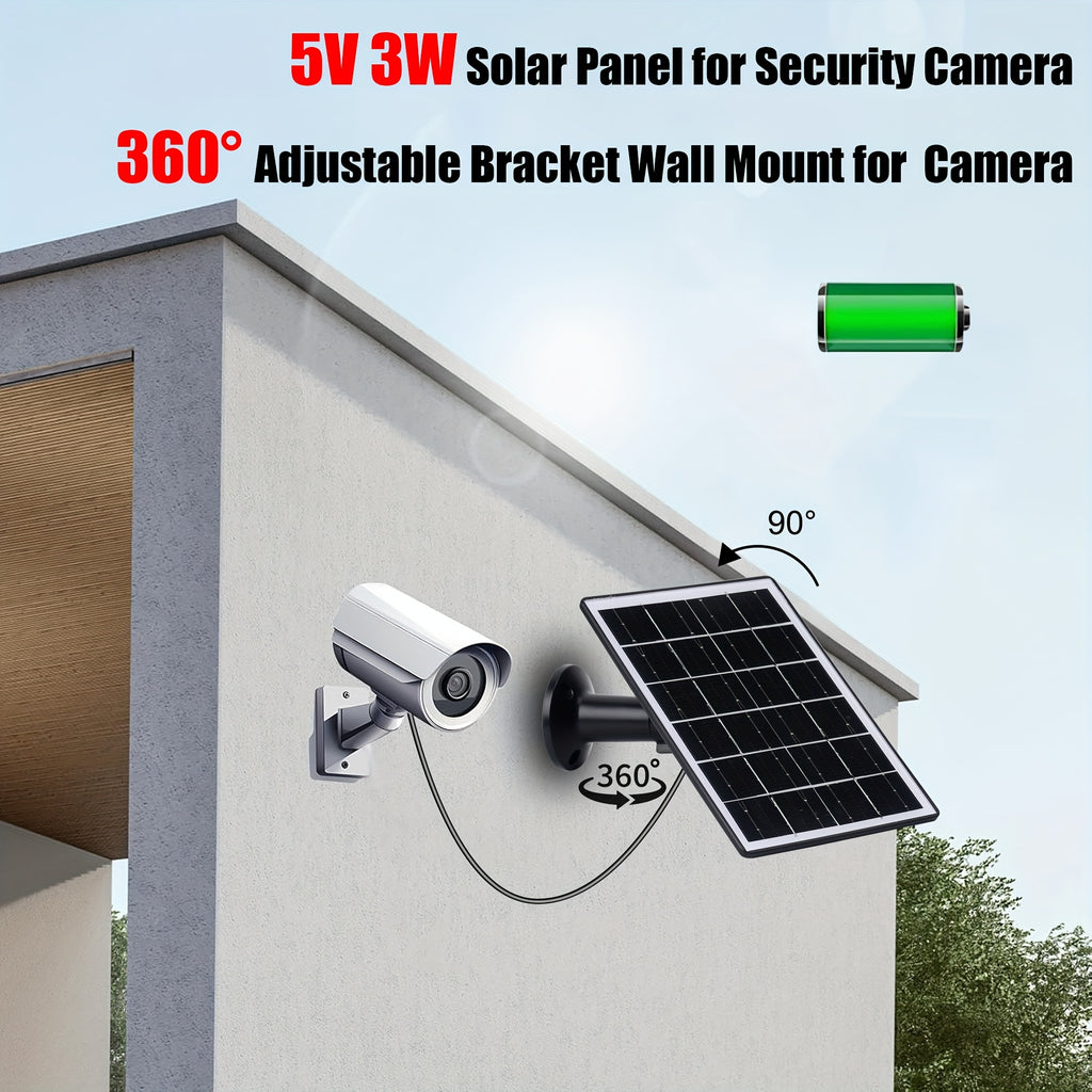 4000mAh Portable Solar Charger Panel with USB Connector, 3W Solar-Powered Charging Station for Outdoor Camping, Mobile Phones, Flashlights, Sports Cameras And Small Fans, Solar Panel with Built In Battery, Portable Solar Panel, Solar Panel Portable, Solar