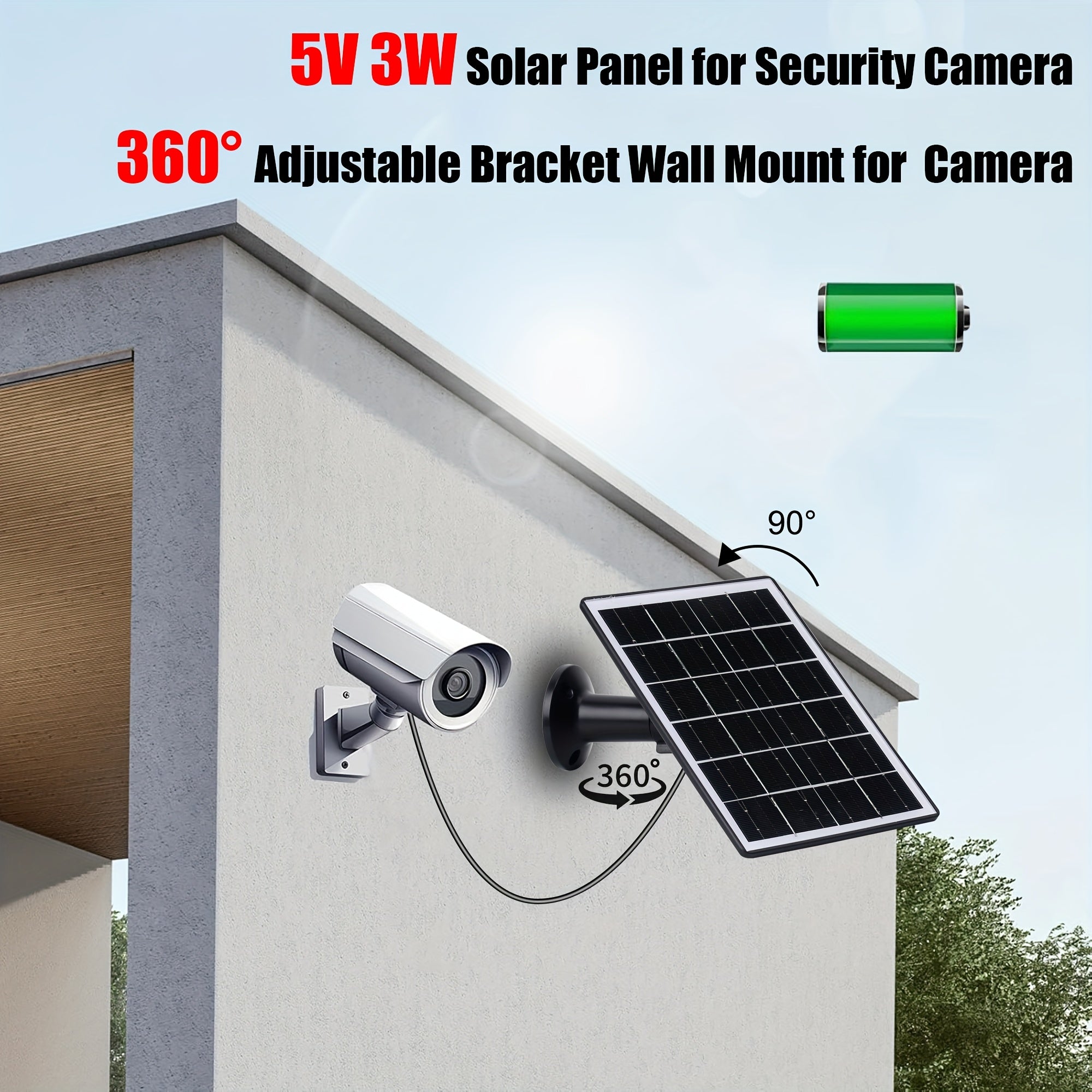 4000mAh Portable Solar Charger Panel with USB Connector, 3W Solar-Powered Charging Station for Outdoor Camping, Mobile Phones, Flashlights, Sports Cameras And Small Fans, Solar Panel with Built In Battery, Portable Solar Panel, Solar Panel Portable, Solar