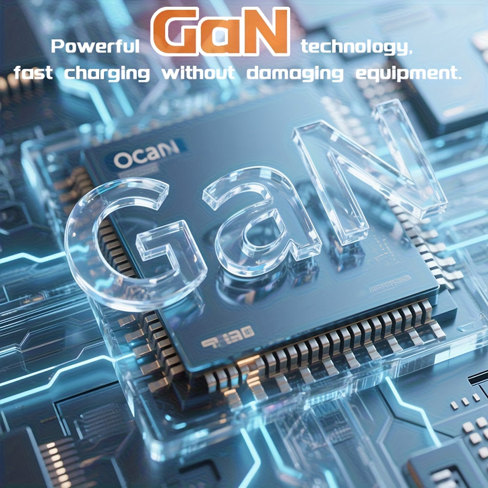 Multi Charging PD Charger New 500W GAN 6C2A 8 Ports Desktop Charging Desktop GaN Charger for Multiple Mobile Phone Type C Quick Charge 3.0, High Power Charging, Desktop Device Charging, Power Delivery Charger, Multi Port Charger, Compact Desktop Design,