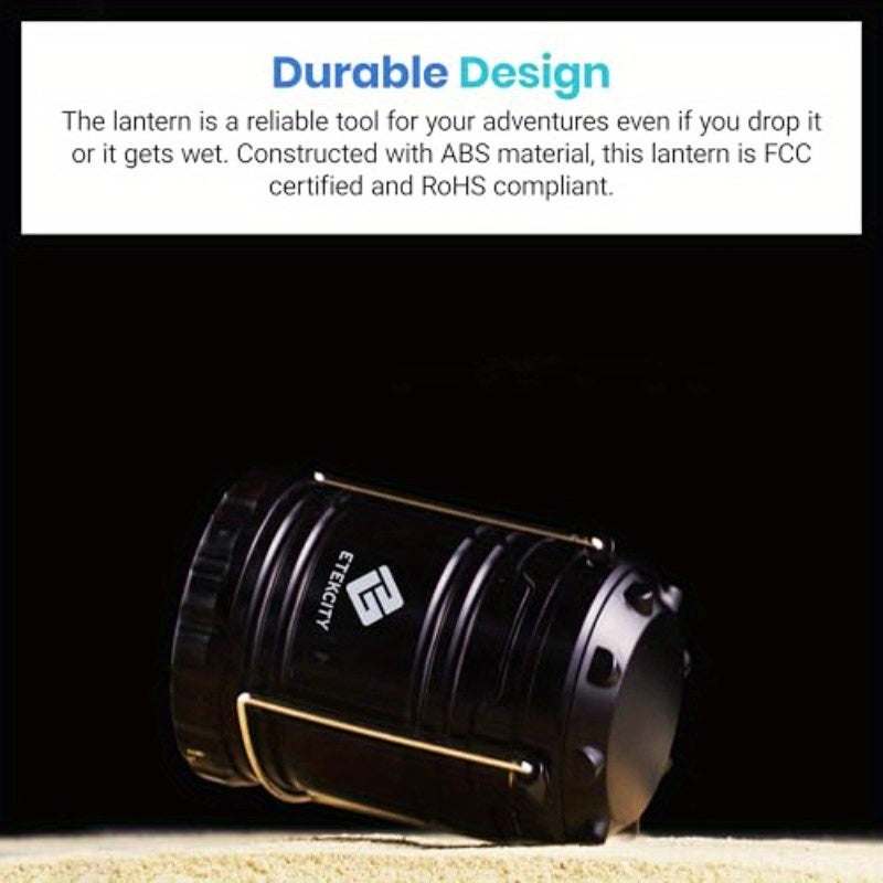 2 Pack Eticiency LED Flashlight & Lantern - Super Bright 395LM Tactical Flashlight with USB Charging, 30H Runtime, Emergency Power Bank, Compact & Portable with Hanging Hook, USB-Powered (Batteries Not Included) for Camping, Power Outages, Indoor/Outdoor